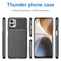 Miniatyrbillede 2 af 2: Thunder Motorola Moto G32 Etui - Sort Black