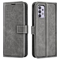 Pikkukuva 1 / 2: Lompakko Nahkakotelo For Samsung Galaxy A53 5G - Harmaa Silver grey