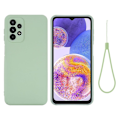 Miniatyrbillede 1 af 2: Matte Liquid Samsung Galaxy A23 silikone cover - Grøn Green