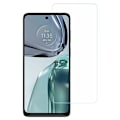 Miniatyrbillede 1 af 2: AMORUS skærmbeskytter af hærdet glas med buet kant til Motorola Moto G62 5G Transparent
