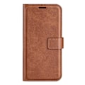 Miniatyrbillede 3 af 6: Læderetui med Pung til Xiaomi Redmi Note 12 - Lysebrun Brown