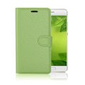 Miniatyrbillede 1 af 2: Huawei P10 beskyttende læder etui - Grøn Green