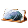 Miniatyrbild 2 av 2: LC.Imeeke läder Samsung Galaxy S21 FE fodral - Brun Brun