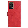 Pikkukuva 2 / 2: Teksturoitu nahkakotelo hihnalla Realme GT Neo 3T / Realme GT Neo2 - Punainen Red