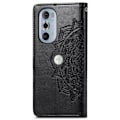 Miniatyrbillede 2 af 2: Mandala Motorola Edge 30 Pro Flip Etui - Sort Black
