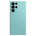 Miniatyrbillede 1 af 4: Skråt gummicover mod fald til Samsung Galaxy S23 Ultra - Cyan Green