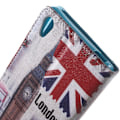 Pikkukuva 2 / 2: Moberg Sony Xperia Z5 Nahkakotelo - Big Ben Ja Lippu Multicolor