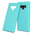 Miniatyrbillede 1 af 2: Samsung Galaxy Note9 beskyttelsesetui i silikone med Twill tekstur - Tyrkis Green