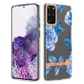 Pikkukuva 1 / 2: Erittäin ohut ja kestävä pehmeä kansi Samsung Galaxy S20:lle - Sininen Pioni Blue