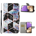 Miniatyrbillede 1 af 2: Wonderland Samsung Galaxy A32 Flip etui - Geometrisk mønster Multicolor