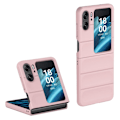Miniatyrbild 1 av 2: Mjukt greppformat Oppo Find N2 Flip skal - Rosa Rosa
