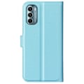 Miniatyrbillede 2 af 2: Klassisk Motorola Moto G Stylus 5G (2022) flip etui - Blå Blue