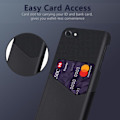 Pikkukuva 2 / 2: Bofink iPhone SE 2020 Card kuoret - Musta Black