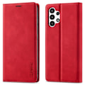 Pikkukuva 1 / 2: LC.IMEEKE Samsung Galaxy A13 4G flip case - Punainen Red