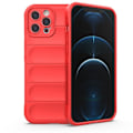 Pikkukuva 1 / 2: Pehmeä kahva muotoiltu kuori iPhone 12 Pro Max - Punainen Red
