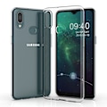 Pikkukuva 1 / 2: Erittäin ohut läpinäkyvä kotelo Samsung Galaxy A20e:lle Transparent
