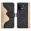 Miniatyrbillede 1 af 2: To-farvet OnePlus 10 Pro læderetui - Sort Black