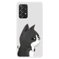 Pikkukuva 1 / 2: Deco Samsung Galaxy A13 4G kotelot - Kissa White
