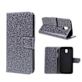 Miniatyrbillede 1 af 2: Samsung Galaxy J7 (2017) Smuk læder etui - Grå Silver grey