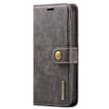 Pikkukuva 2 / 2: DG.Ming iPhone 14 Pro Max 2-in-1 Lompakko Suojakotelo - Harmaa Silver grey