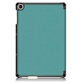 Miniatyrbillede 2 af 2: Tri-fold læderstativ-etui til Huawei MatePad T10 - Mørkegrøn Green