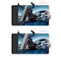 Miniatyrbillede 2 af 2: Universal 360 Y-formet bilholder - Gun Shine Black