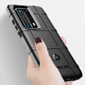 Miniatyrbillede 2 af 2: Rugged Shield Cover - Huawei P40 Pro Plus - Sort Black