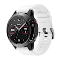 Miniatyrbillede 2 af 2: Garmin Fenix 5 holdbar silikoneurrem - Hvid White