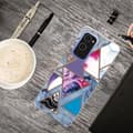 Pikkukuva 2 / 2: Marble design OnePlus 9 Pro kotelot - Kolmio Kuviot Marmori Multicolor