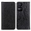Pikkukuva 1 / 2: Aito nahkakotelo magneettisuljuksella Xiaomi Poco F4 / Xiaomi Redmi K40S - Musta Black