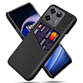 Miniatyrbillede 1 af 2: Bofink OnePlus Ace Racing cover med kortholder - Sort Black