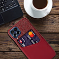 Pikkukuva 2 / 2: Bofink Samsung Galaxy M53 5G korttikotelo - Punainen Red