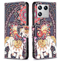 Pikkukuva 1 / 2: Wonderland Xiaomi 13 Läppäkotelo - Flower And Elephant Multicolor
