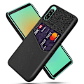 Miniatyrbillede 1 af 2: Bofink Sony Xperia 10 IV cover med kortholder - Sort Black