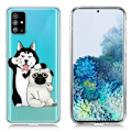 Miniatyrbillede 1 af 2: Deco Samsung Galaxy S20 Plus cover - Hunde White