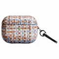 Miniatyrbillede 1 af 6: AirPods Pro 2 etui i vævet stil med spænde - Morandi-Farve Multicolor