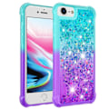Pikkukuva 1 / 2: Princess iPhone SE (2022) / iPhone SE 2020 / iPhone 7 kotelot - Taivaansininen / Violetti Multicolor