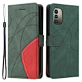 Pikkukuva 1 / 2: Teksturoitu nahkakotelo hihnalla Nokia G11 / Nokia G21 - Vihreä Green