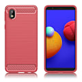 Pikkukuva 1 / 2: Carbon Flex Samsung Galaxy A01 Core kotelot - Punainen Red