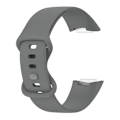 Pikkukuva 1 / 2: Fitbit Charge 5 silikonikellon hihna - Harmaa / Koko: S Silver grey