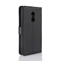 Miniatyrbillede 2 af 2: Xiaomi Redmi Note 4 Læder etui med indbygget pung - Sort Black