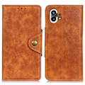 Miniatyrbild 1 av 2: Alpha läder Nothing Phone (1) fodral - Brun Brun