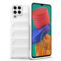 Miniatyrbild 1 av 6: Mjukt greppformat Samsung Galaxy M33 5G skal - Vit Vit