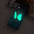Miniatyrbild 2 av 2: Butterfly läder Samsung Galaxy S23 fodral - Blå Blå