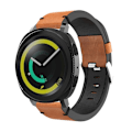Miniatyrbillede 1 af 2: Samsung Gear Sport Erstatningsrem - Brun/sort Brown