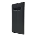 Miniatyrbillede 2 af 2: Samsung Galaxy S10 Plus absorberings læderetui - Sort Black