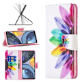 Miniatyrbillede 2 af 2: Wonderland Motorola Moto G22 flip etui - Solsikke Multicolor