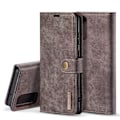 Miniatyrbillede 1 af 2: DG.MING Samsung Galaxy S20 Plus 2-i-1 Wallet Etui - Grå Silver grey