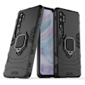 Miniatyrbillede 1 af 2: Ring Guard cover - Xiaomi Mi CC9 Pro / Mi Note 10 / Mi Note 10 Pro – Sort Black