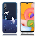 Pikkukuva 1 / 2: Deco Samsung Galaxy A01 kuoret - Jääkarhu Blue
